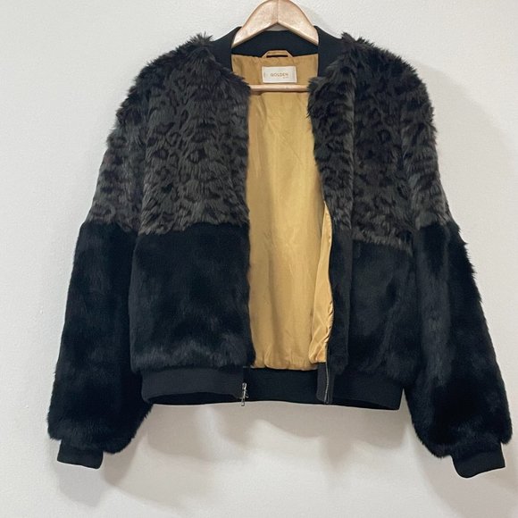 Mahoney Faux Fur Bomber - Picture 3 of 7
